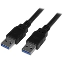 StarTech.com USB 3.0 Male USB Type A to Male USB Type A Cable 3m USB3SAA3MBK