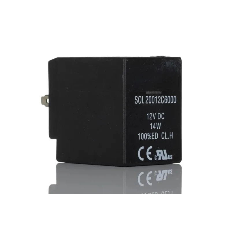 RS PRO Solenoid Coil Solenoid Valve Coil 12V DC 14W Continuous Duty IP65 187-5716