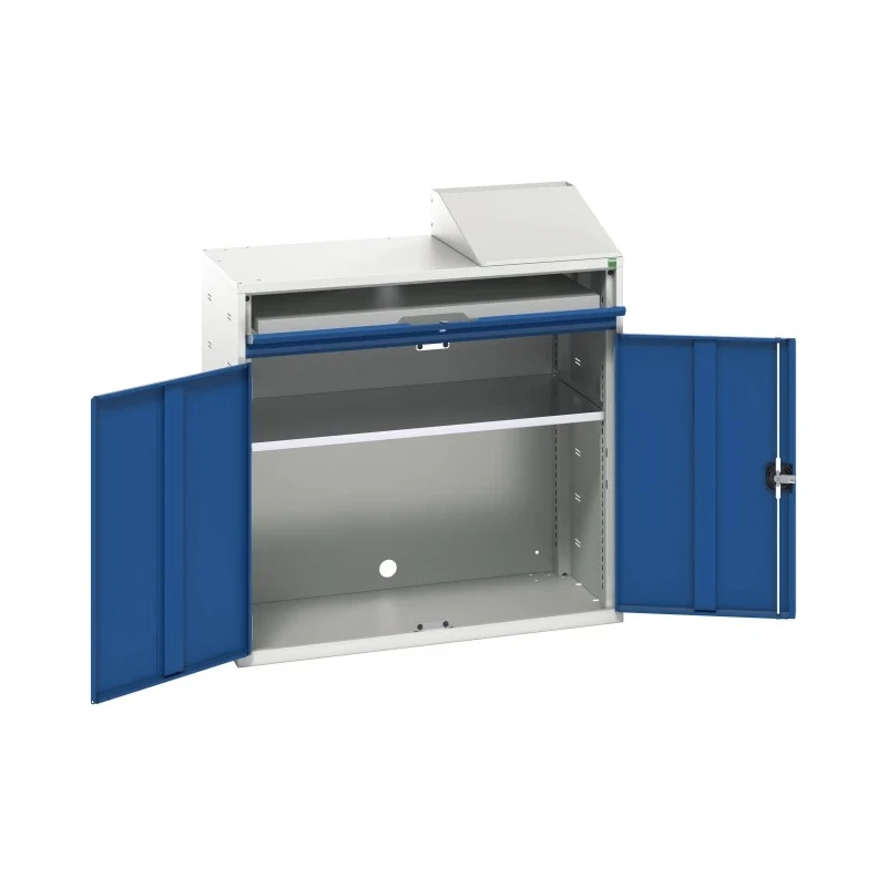 Bott Standing Computer Desk Steel Flat Top with Keyboard Shelf 1.13m Height, 1.05m Width, 550mm Depth 16928021.11