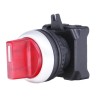 RS Pro 2 Position Illuminated Selector Switch Head, 22 mm Cutout Diameter, Red Handle, IP65 Rated 188-1159