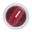 RS Pro 2 Position Illuminated Selector Switch Head, 22 mm Cutout Diameter, Red Handle, IP65 Rated 188-1159