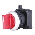 RS Pro 3 Position Illuminated Selector Switch Head 22 mm Cutout Red Handle IP65 188-1167