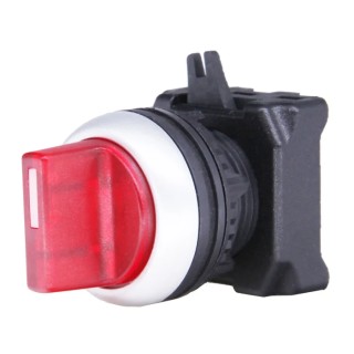 RS Pro 3 Position Illuminated Selector Switch Head 22 mm Cutout Red Handle IP65 188-1167