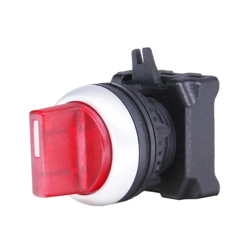 RS Pro 3 Position Illuminated Selector Switch Head 22 mm Cutout Red Handle IP65 188-1167