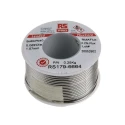 RS PRO Lead Solder Wire 1.57 mm Diameter, 40% Lead, 60% Tin, Rosin Flux, 183°C Melting Point 179-6664