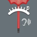 Wera T Metric Hex Key, Hex Size 4 mm, Overall Length 155mm, Non-Sparking, IEC 60900 Standard 05004981001