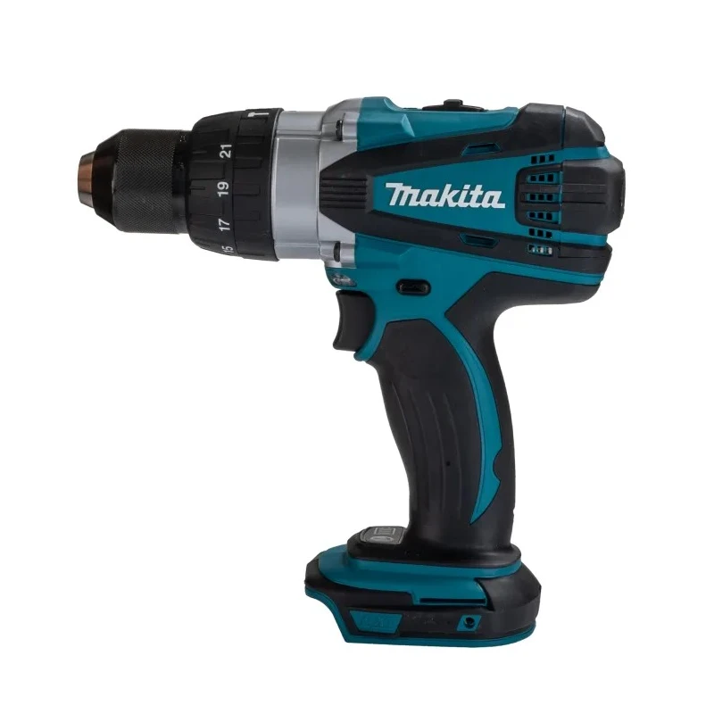 Makita Cordless Combi Drill 18 V 3Ah Brushed Motor 91 Nm Torque 2000rpm Keyless Chuck DHP458Z