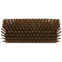 Vikan Hard Bristle Brown Scrubbing Brush with 41 mm Polyethylene Terephthalate Bristle Length 150mm Width 265mm Depth 704766
