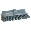 Vikan Grey Hard Bristle Scrubbing Brush 41 mm Bristle Length Polyethylene Terephthalate Bristle 704788