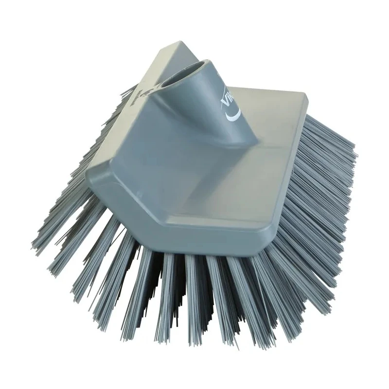 Vikan Grey Hard Bristle Scrubbing Brush 41 mm Bristle Length Polyethylene Terephthalate Bristle 704788