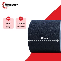 Buy Robustt Anti Skid/AntiSlip 5mx100mm Black Adhesive Tape