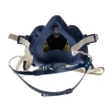 3M 4000+ Series Half Mask Respirator, Blue and White Thermoplastic Elastomer, Size One Size 4251+