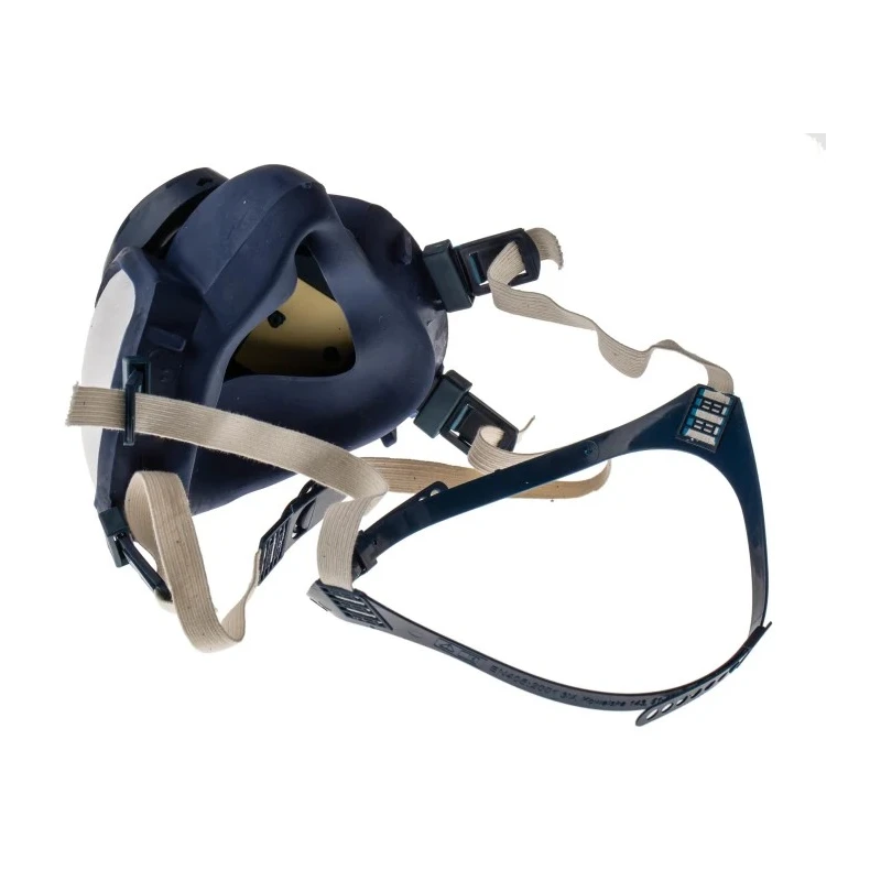3M 4000+ Series Half Mask Respirator, Blue and White Thermoplastic Elastomer, Size One Size 4251+
