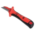 RS PRO Insulated Stainless Steel VDE 1000V Approved Cable Knife, 44 mm Blade Length, 220 mm Overall Length 192-3674