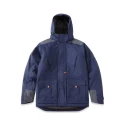 Parade Waterproof Navy Nylon Parka Jacket with Polyester Lining, Zipper Closure, Size L ORMOZ 17ORMOZ*1482TL