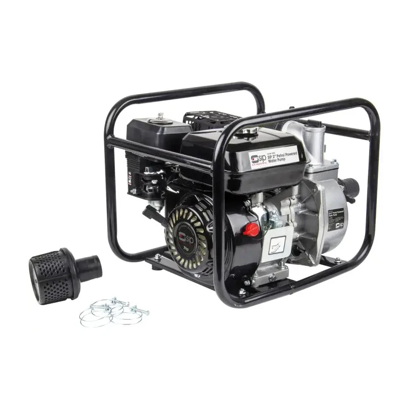 SIP 2" Petrol-Driven Water Pump 600 L/min, 5.2 kW Input Power, Aluminium and Steel Body 3933