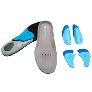 Orthosole Grey, Blue Women's Microfibre Insole Size UK 1/8.5 CE Mark 363