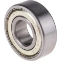 RS PRO 1 Row Deep Groove Ball Bearing 15 mm ID, 35 mm OD, 11 mm Width, Shielded, C3 Clearance, Steel Cage and 6202-2Z/C3