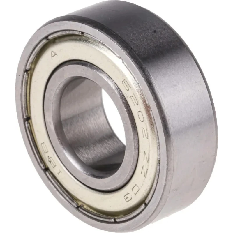 RS PRO 1 Row Deep Groove Ball Bearing 15 mm ID, 35 mm OD, 11 mm Width, Shielded, C3 Clearance, Steel Cage and 6202-2Z/C3