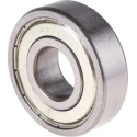 RS PRO Single Row Deep Groove Ball Bearing 20 mm Inside Diameter, 52 mm Outside Diameter, 15 mm Race Width 6304-2Z/C3