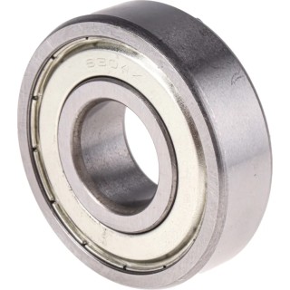 RS PRO Single Row Deep Groove Ball Bearing 20 mm Inside Diameter, 52 mm Outside Diameter, 15 mm Race Width 6304-2Z/C3