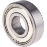 RS PRO Single Row Deep Groove Ball Bearing 20 mm Inside Diameter, 52 mm Outside Diameter, 15 mm Race Width 6304-2Z/C3