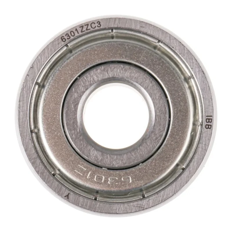 RS PRO Single Row Deep Groove Ball Bearing 12 mm ID, 37 mm OD, Shielded, C3 Clearance 6301-2Z/C3
