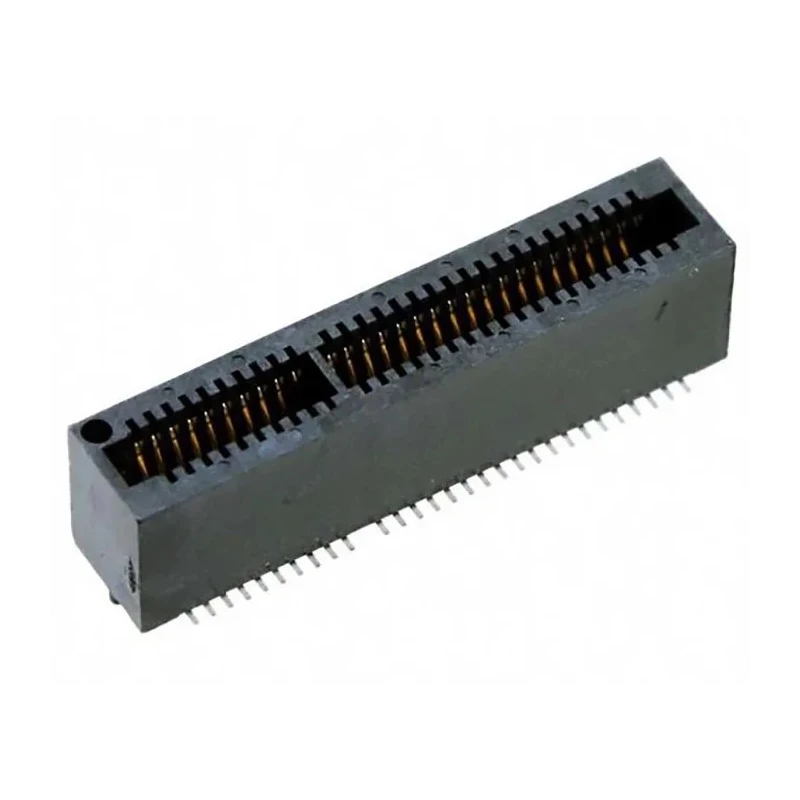 Samtec MEC1 Series Vertical Edge Connector Female Surface Mount, 30 Contacts, 1 mm Pitch, 1 Row, Solder Termination 