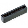 Samtec MEC1 Series Vertical Edge Connector Female Surface Mount, 30 Contacts, 1 mm Pitch, 1 Row, Solder Termination