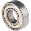 RS PRO Single Row Deep Groove Ball Bearing 12 mm ID, 28 mm OD, 8 mm Width, Shielded, C3 Clearance 6001-2Z/C3