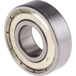 RS PRO Single Row Deep Groove Ball Bearing 12 mm ID, 28 mm OD, 8 mm Width, Shielded, C3 Clearance 6001-2Z/C3