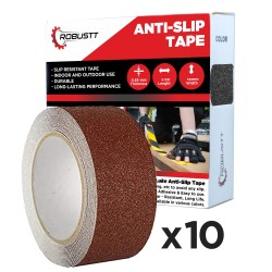 Buy Robustt Anti Skid/Anti Slip 5mx50mm Brown Adhesive Tape