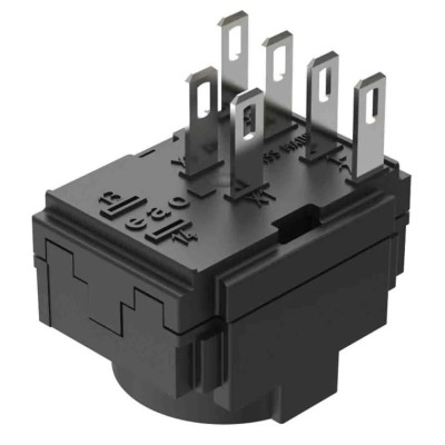 EAO Push Button Contact Block 250V, 5A, 2 NO, Solder Terminal, Series 61-8520 61-8520.22