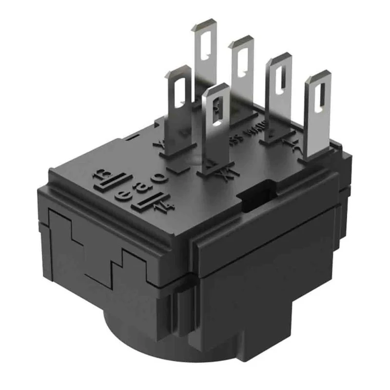 EAO Push Button Contact Block 250V, 5A, 2 NO, Solder Terminal, Series 61-8520 61-8520.22