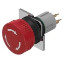 EAO 51 Series Maintained Emergency Stop Push Button, 16 mm Cutout, SPST Contact, IP65 Protection 51-256.026