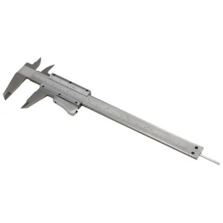 RS PRO Vernier Caliper 150 mm 0.05 mm Resolution Metric Analog Measurement Tool 200-5407