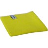 Vikan Basic Microfibre Cloth Yellow Microfibre Cloths for General Cleaning, Dry/Wet Use, Box of 5, 320 x 320 mm 691136