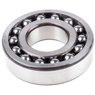 FAG 40 mm ID 2 Row Self-Aligning Ball Bearing, Polyamide Cage, Steel Balls, 90 mm OD, 23 mm Race Width 1308-TVH