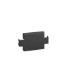 Rittal 300 mm Plinth Panels 100 mm Height Sheet Steel Black RAL 9005 for Use with Ax Enclosures 2820310