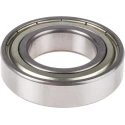 RS PRO Single Row Deep Groove Ball Bearing 30 mm Inside Diameter 55 mm Outside Diameter 13 mm Race Width 6006-2Z/C3