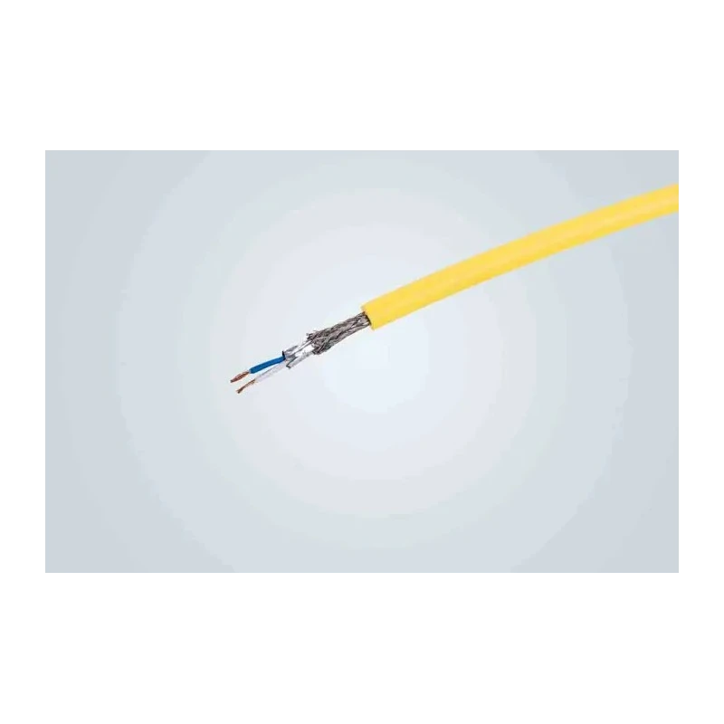 HARTING T1 Industrial TW1STER Industrial Ethernet Cable 10 m Polyurethane Jacket Cat5 Yellow TW1STER