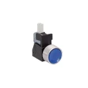 Bulgin Push Button Switch, On-On Operation, Panel Mount, 12.7 mm Cutout, SPDT Contact, IP65 Rated, 250V ac, Green C0911KB