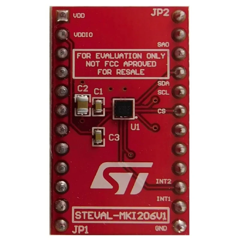 STMicroelectronics Sensor Development Tool AIS2DW12 Adapter Board for Standard DIL 24 Socket 