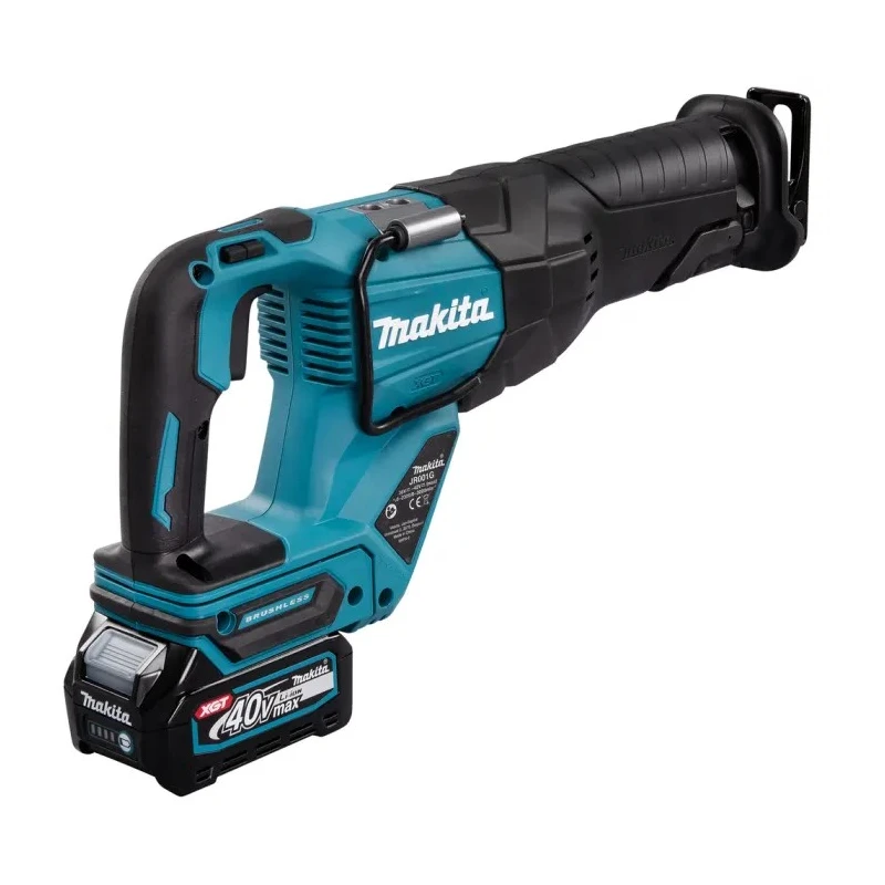 Makita Cordless Brushless Reciprocating Saw 40V, Stroke Length 32mm, Overall Length 472mm JR001GZ