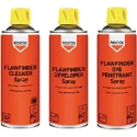 Rocol Flaw Detector Spray Set Cleaner Developer Penetrant Aerosol 300 ml FLAWFINDER 63181