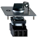 Schmersal Flange Isolator Module IP67, 3 W, Grey Handle, IEC 60947 Standard IP67 IP69K Protection 