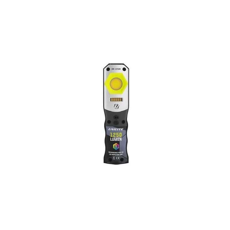 Unilite Rechargeable High CRI 96+ Industrial Inspection Lamp Handheld 3.7V 10W 1250 lm IP65 