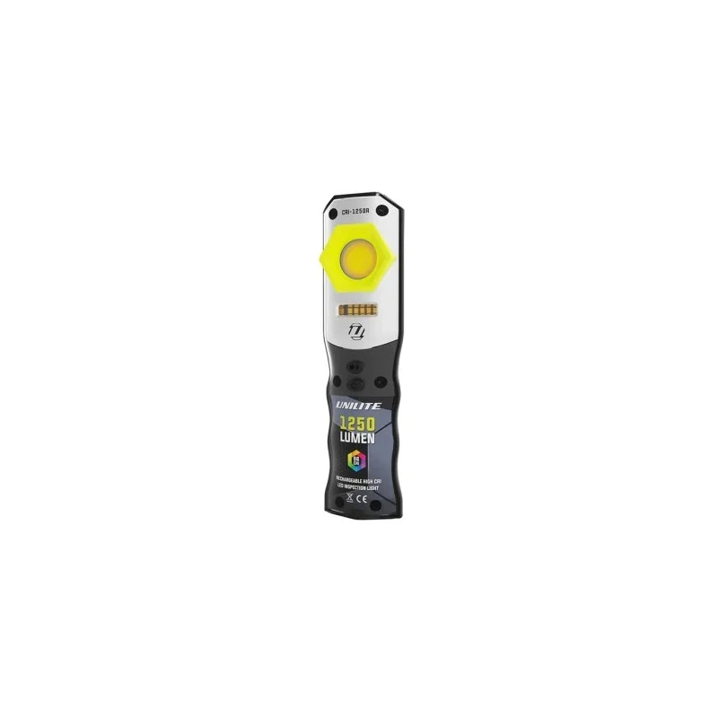 Unilite Rechargeable High CRI 96+ Industrial Inspection Lamp Handheld 3.7V 10W 1250 lm IP65 
