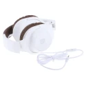 RS PRO Over The Head Headset White 3.5 mm Jack 40 mm Drivers 2.3 m Cable 201-3523