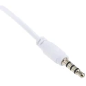 RS PRO Over The Head Headset White 3.5 mm Jack 40 mm Drivers 2.3 m Cable 201-3523